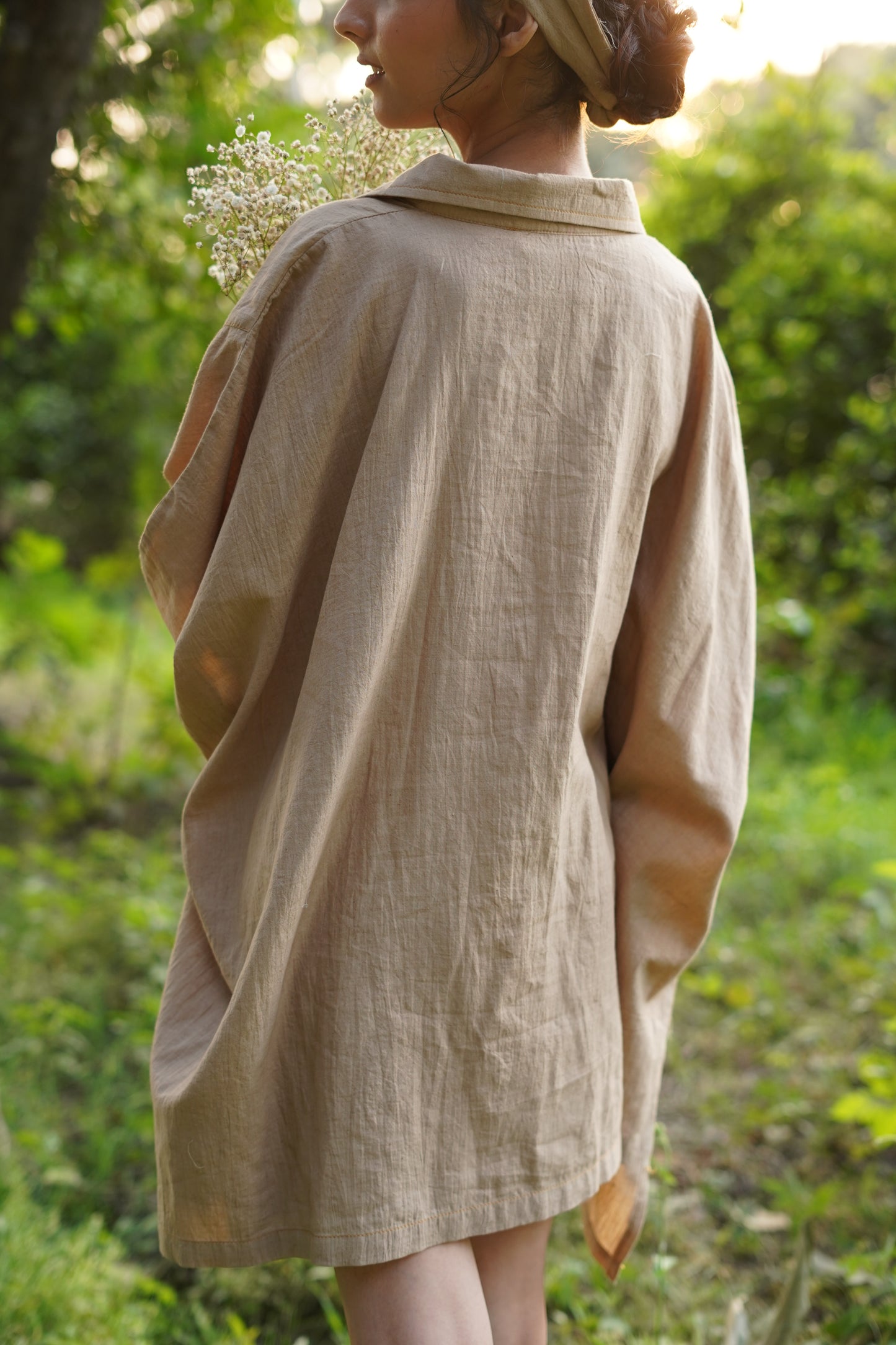 Desert Sand Handwoven Co-ord Set