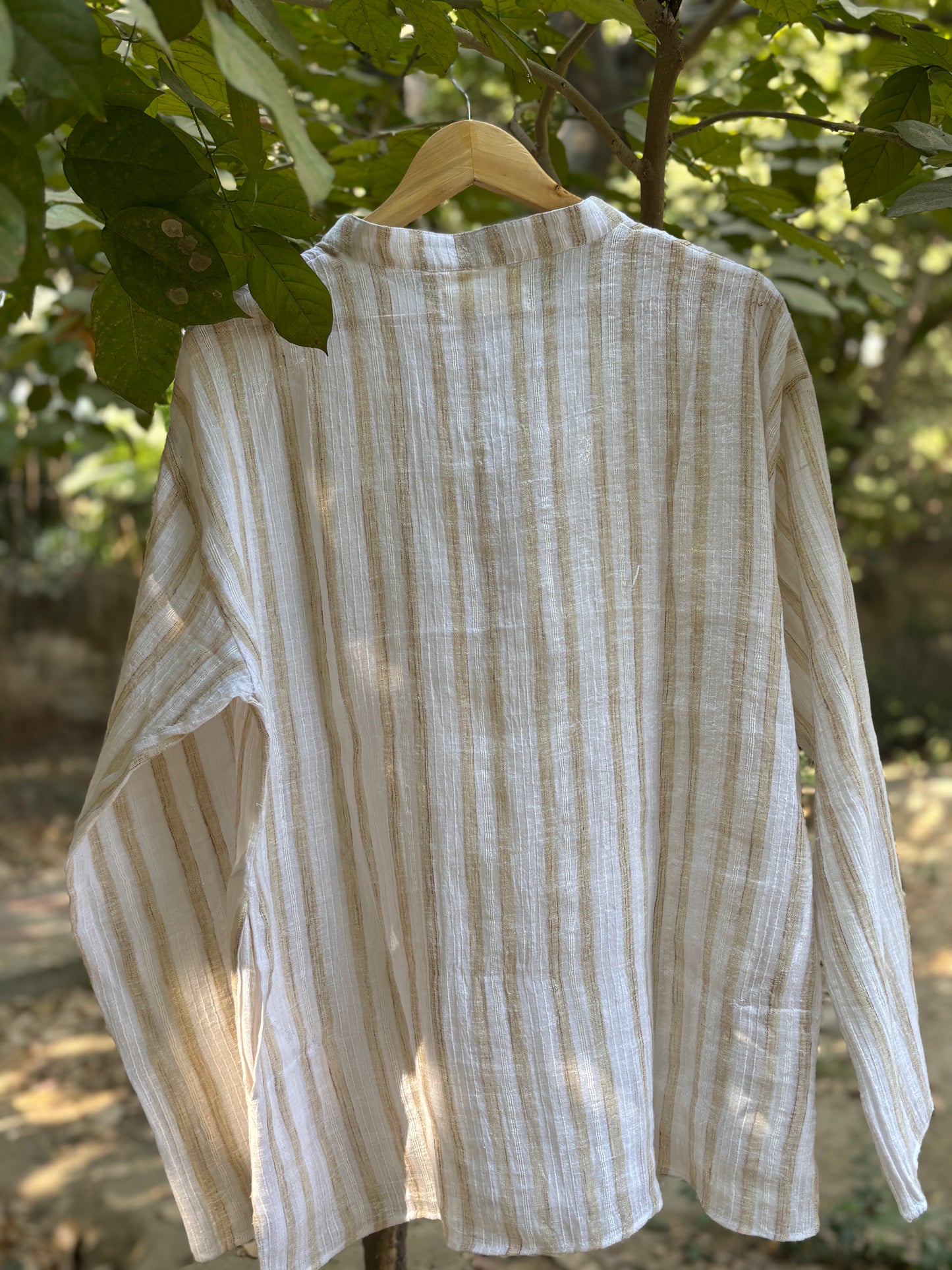 Sundrop Striped Short Kurta