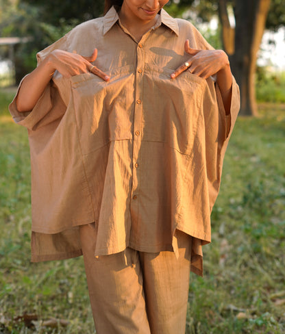 Desert Sand Handwoven Co-ord Set