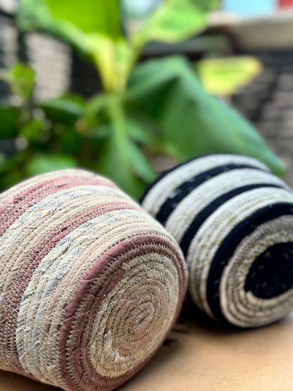 Upcycled Zero Waste Basket for Planters & Home Décor